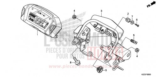 COMPTEUR CRF250LF de 2015